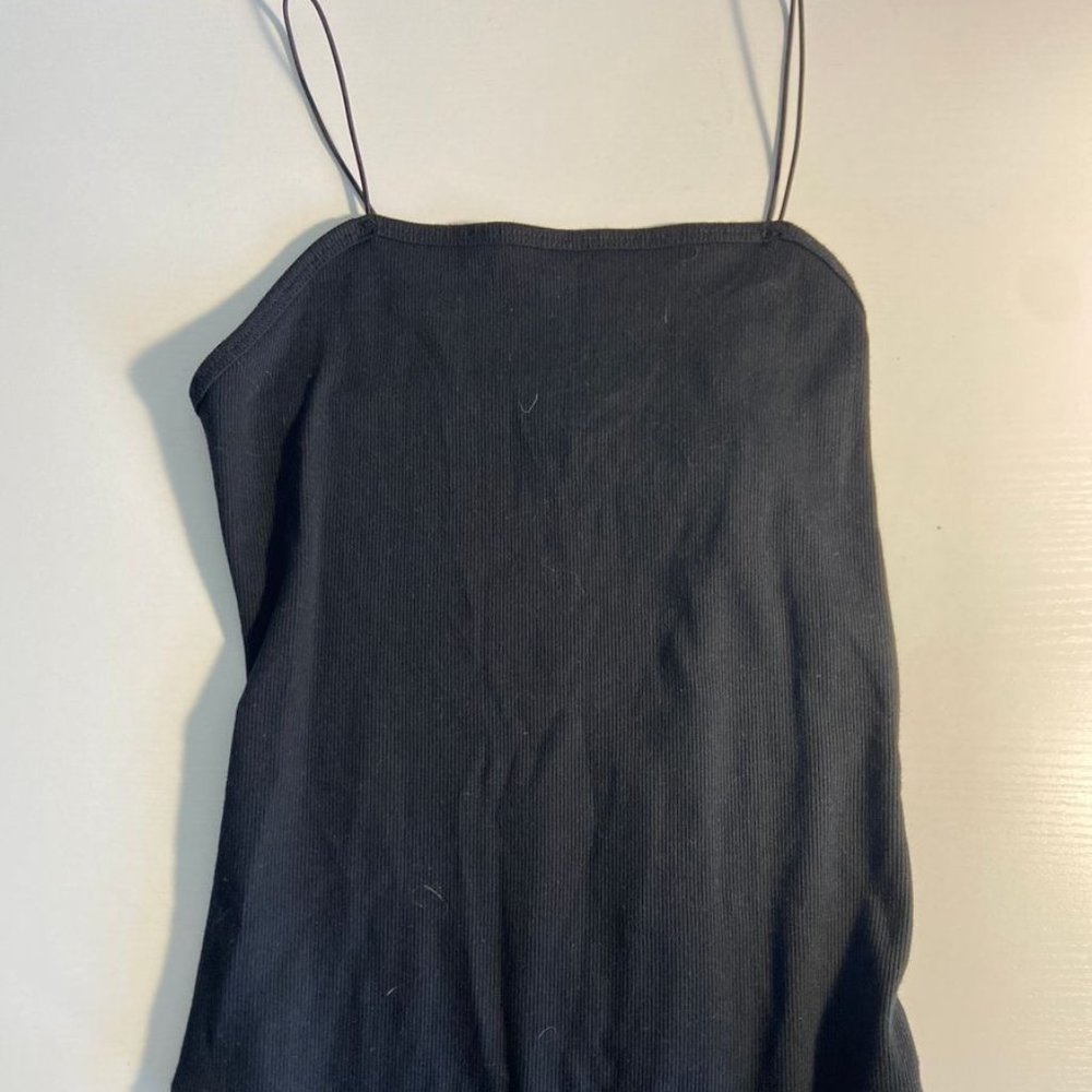 Black Tank Bodysuit